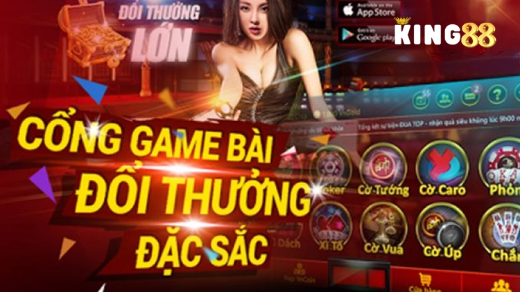 Cổng game bài đổi thưởng king88