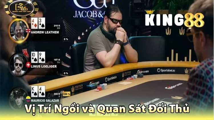 ngồi và quan sát đối thủ