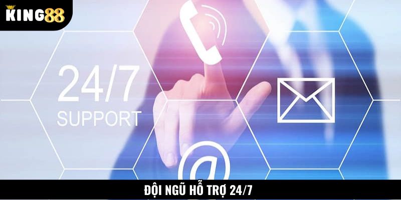 Đội ngũ hỗ trợ tại sảnh cược hoạt động 24/7