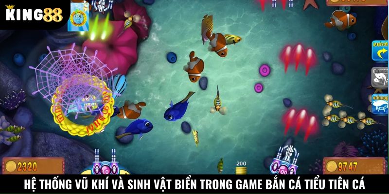 Bắn cá Tiểu Tiên Cá áp dụng cơ chế thưởng hấp dẫn