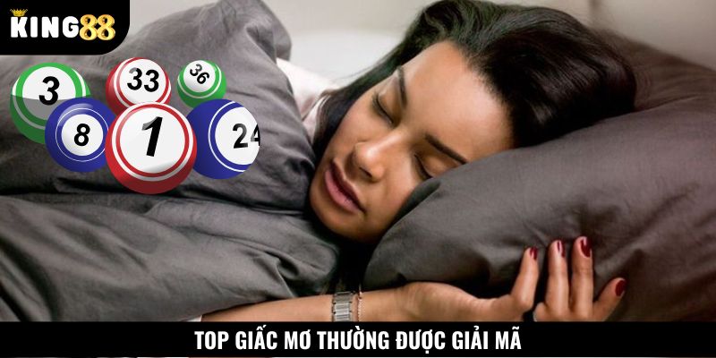 Những giấc mơ thường được tìm thấy trong sổ mơ