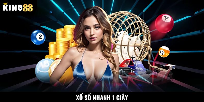 Đặt cược xổ số siêu nhanh chỉ với 1 giây