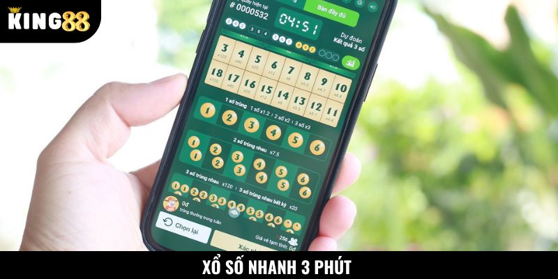 Xổ số 3 phút siêu hấp dẫn